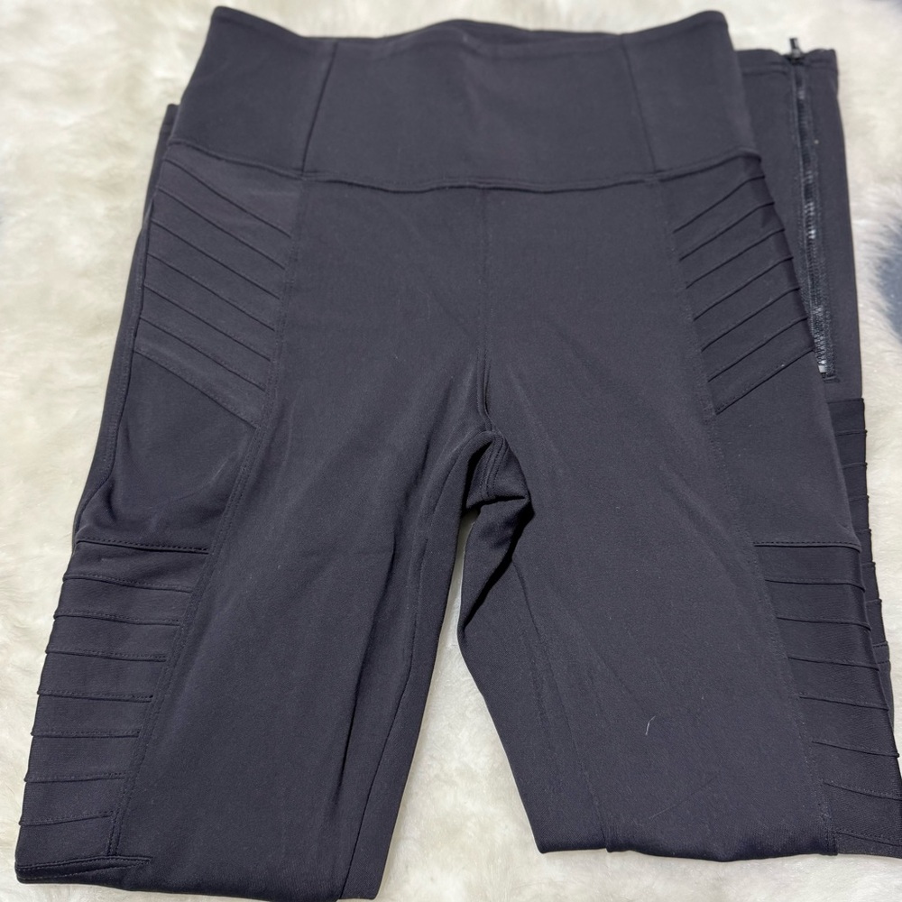 Athleta Delancy Moto Tights - Picture 6 of 10